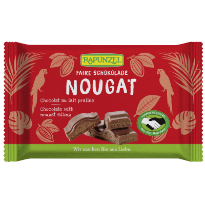 Nougat Schokolade (100gr)
